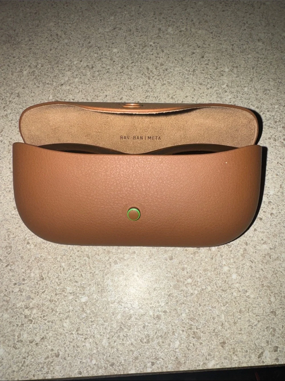 Ray-Ban Meta Sunglasses Case - Tan Brown